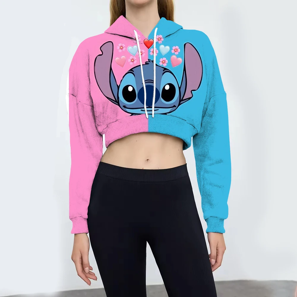 Disney Stitch print hoodie Korean version 2000 version women's yoga wear casual all-match loose short women's long-sleeved jacke
Disney Stitch print hoodie Korean version 2000 version women's yoga wear casual all-match loose short women's long-sleeved jacke