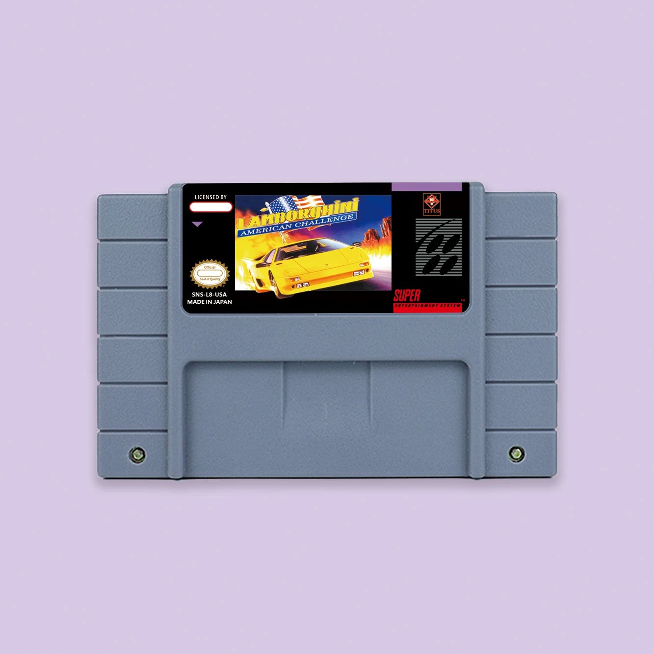 16-битная экшн-игровая карта Lamborghini American Challenge для США, NTSC, европейская версия PAL, игровая консоль SNES
16-битная экшн-игровая карта Lamborghini American Challenge для США, NTSC, европейская версия PAL, игровая консоль SNES