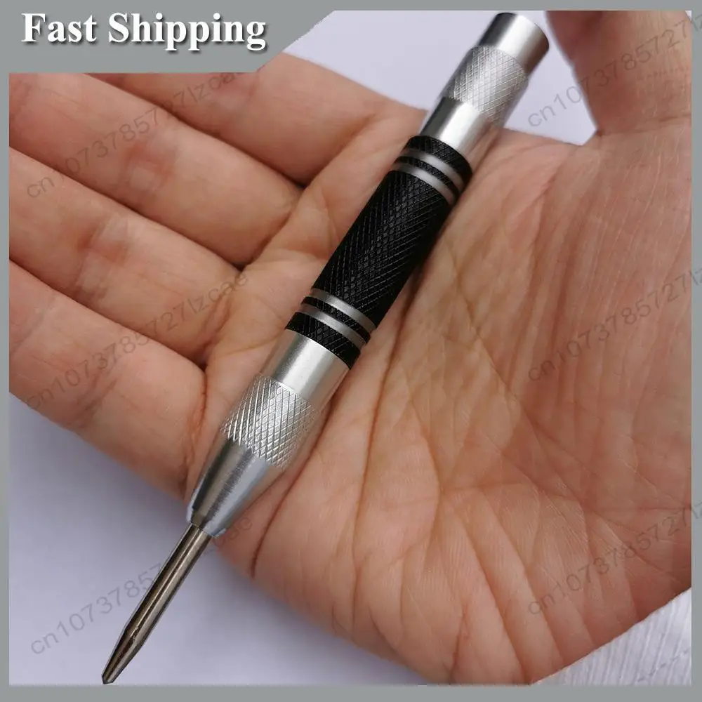 -A99Z 2Pcs Automatic Center Punch Center Hole Punch Spring Loaded Marking Starting Holes Tool Woodwork Tool Drill Bit
-A99Z 2Pcs Automatic Center Punch Center Hole Punch Spring Loaded Marking Starting Holes Tool Woodwork Tool Drill Bit