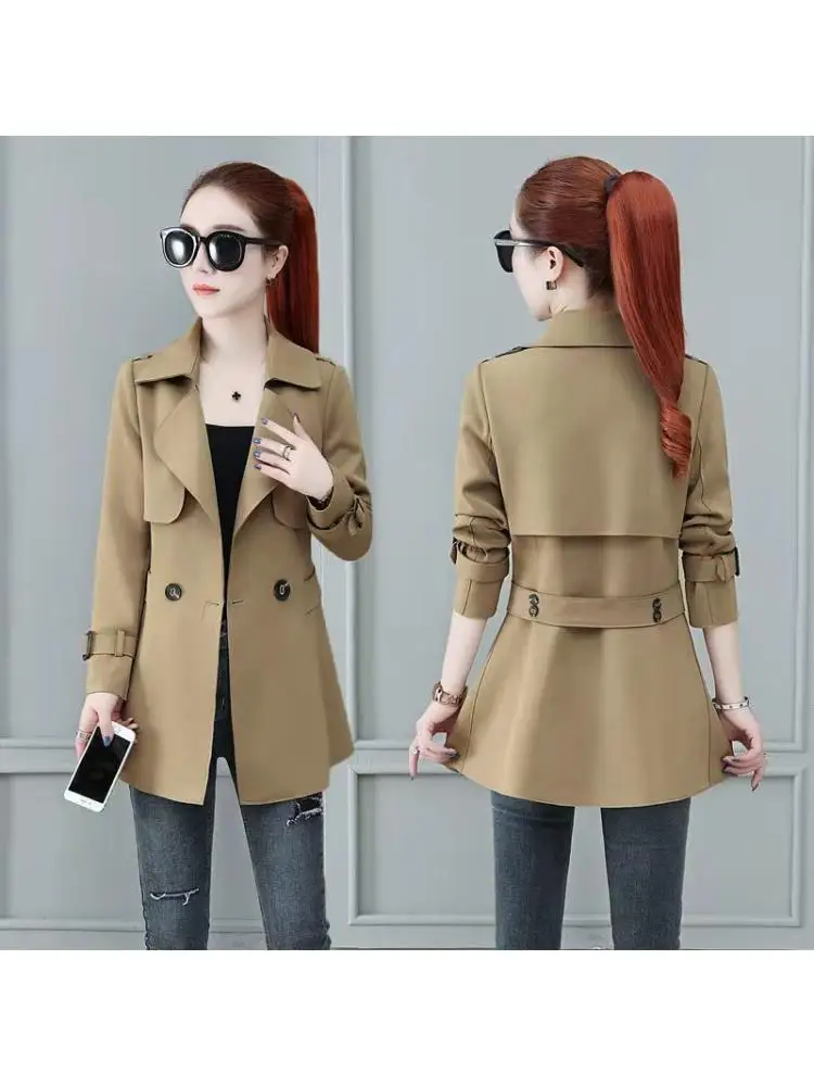 Hebe Sle Women's ort Coat Jaet Spring Faion Casual Long Sve Button up Mid-Length Polyester Blend Spring 2025
Hebe Sle Women's ort Coat Jaet Spring Faion Casual Long Sve Button up Mid-Length Polyester Blend Spring 2025