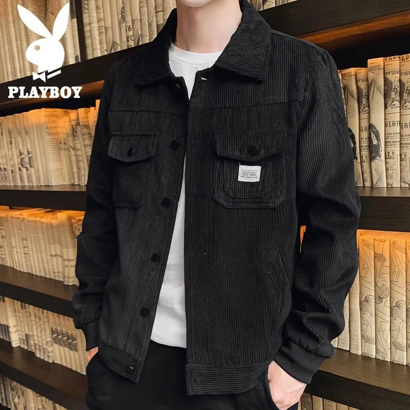Corduroy Jaet Men's Workwear Top 2025 Autumn New Faion Casual Jaet Youth ular Polyester Fiber Long Sve
Corduroy Jaet Men's Workwear Top 2025 Autumn New Faion Casual Jaet Youth ular Polyester Fiber Long Sve