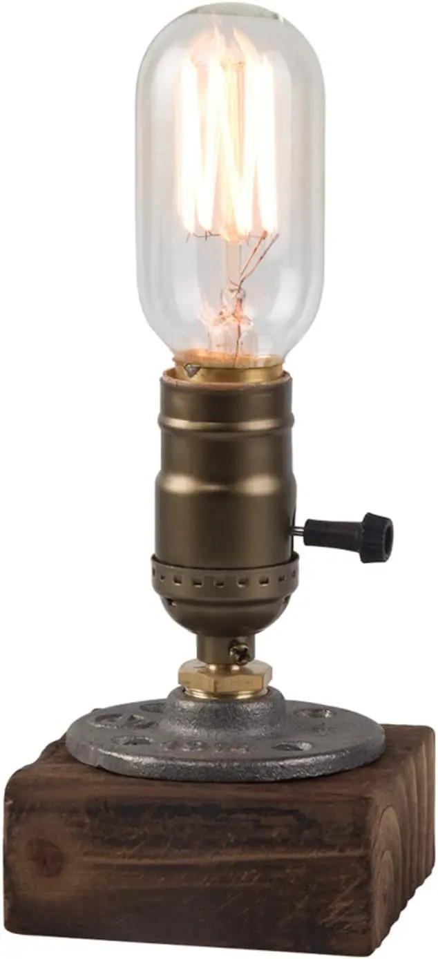 Vintage Steampunk Desk Lamp, Dimmable Nightlight with E26 Holder, Antique Decor for Bedroom Living Room Cafe
Vintage Steampunk Desk Lamp, Dimmable Nightlight with E26 Holder, Antique Decor for Bedroom Living Room Cafe