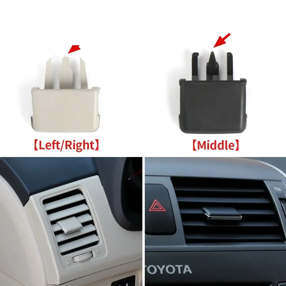 Air Conditioning Leaf Clip For Toyota Corolla Car Air Conditioning Vent Car Center Dash A/C Vents Paddle For old style Sagitar
Air Conditioning Leaf Clip For Toyota Corolla Car Air Conditioning Vent Car Center Dash A/C Vents Paddle For old style Sagitar