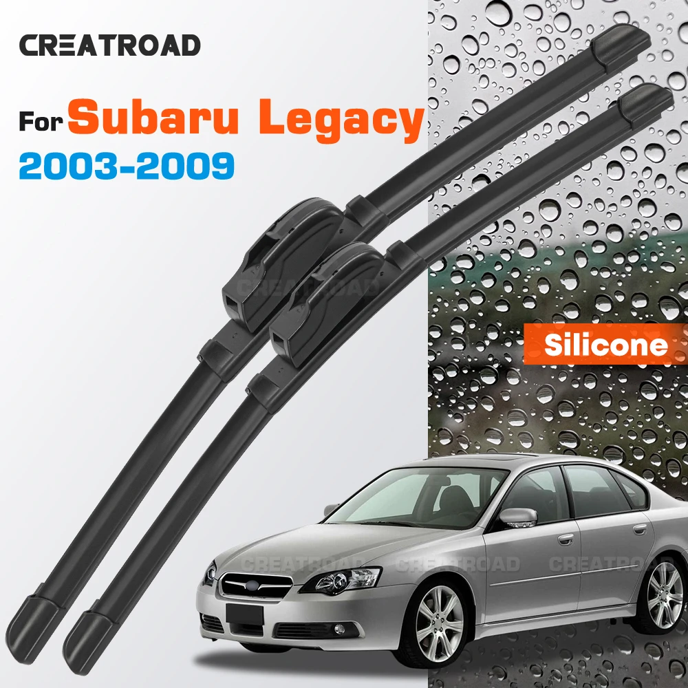 Silicone Wiper Blades Fit For Subaru Legacy BL BP 2003-2009 Coated Silent HD Wear-Resistant Car Windshield Wipers 24"+19"
Silicone Wiper Blades Fit For Subaru Legacy BL BP 2003-2009 Coated Silent HD Wear-Resistant Car Windshield Wipers 24"+19"