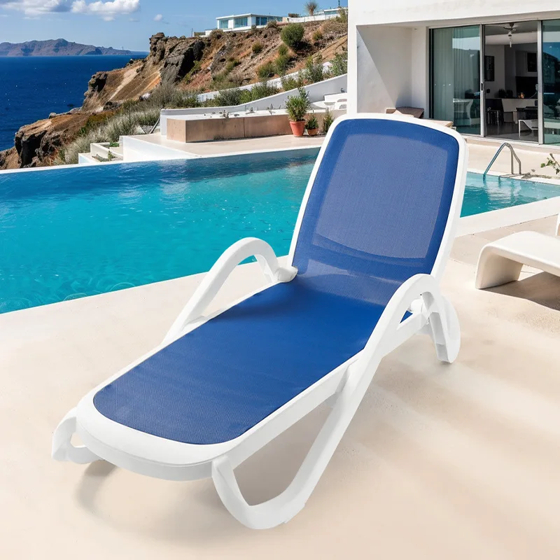 Plastic beach chair swimming pool reclining chair folding chair outdoor backrest reclining dual-purpose courtyard hotel seaside
Plastic beach chair swimming pool reclining chair folding chair outdoor backrest reclining dual-purpose courtyard hotel seaside