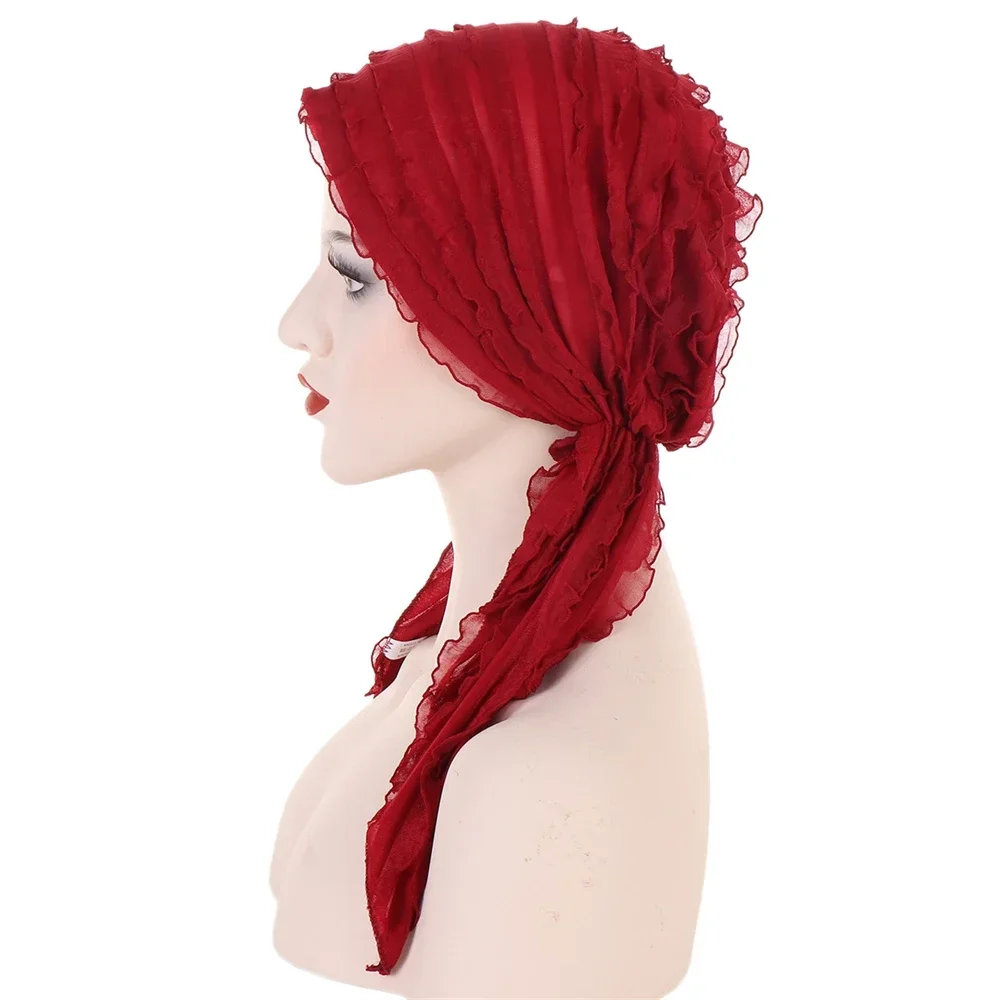 Muslim Pre-Tied Bandana Scarf Hijab Chemo Beanies Bonnet Caps Strech Women Turbante Inner Hat Headscarf Cancer Hair Loss Turban
Muslim Pre-Tied Bandana Scarf Hijab Chemo Beanies Bonnet Caps Strech Women Turbante Inner Hat Headscarf Cancer Hair Loss Turban