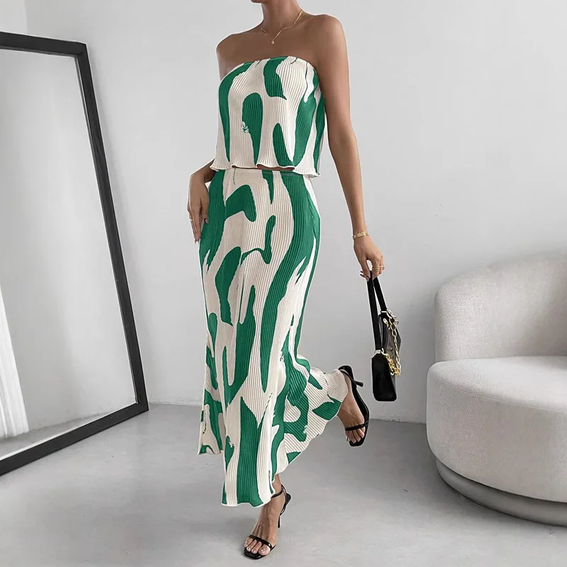 summer New skirt sets 2025 2 piece sets woman outfit fashion sexy bustier Tops+holiday party long skirt two piece outfits woman
summer New skirt sets 2025 2 piece sets woman outfit fashion sexy bustier Tops+holiday party long skirt two piece outfits woman