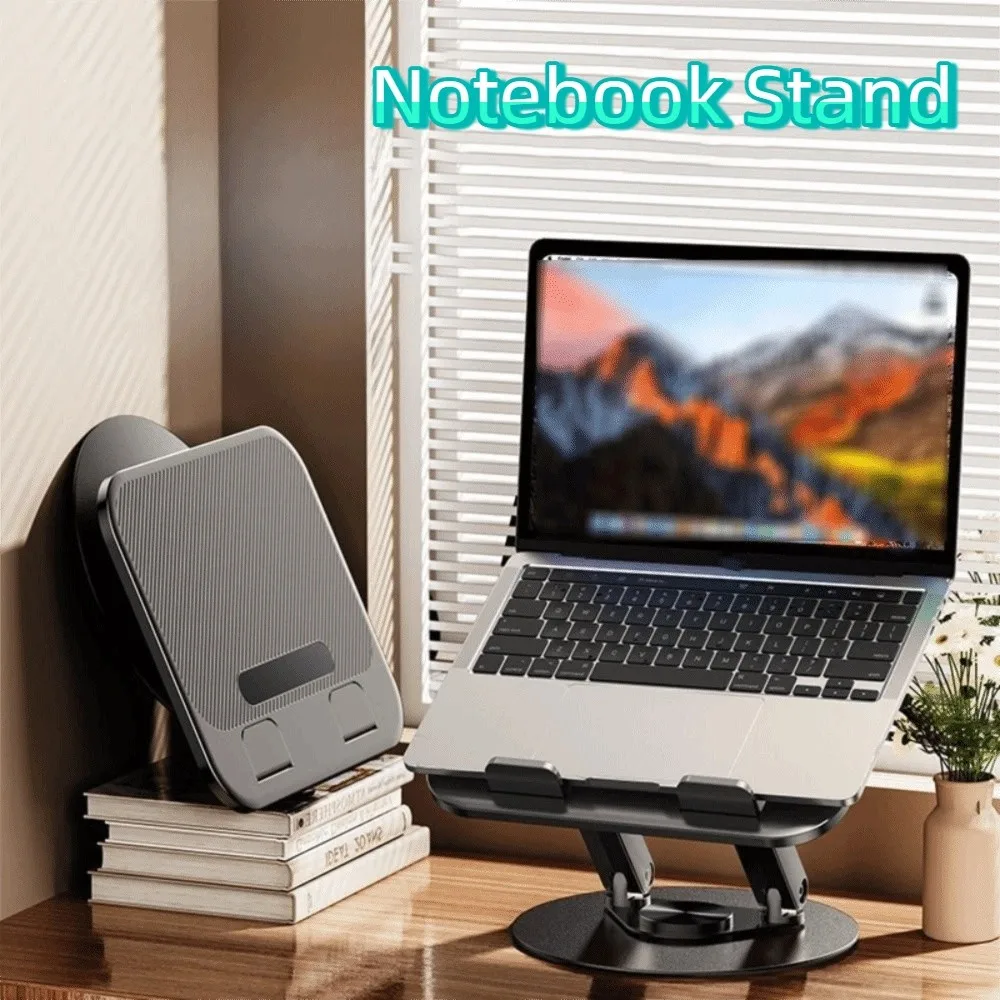 Height Adjustable 360° Rotation Notebook Stand Non-slip Base Carbon Steel Tablet Stand Space-saving Foldable Storage
Height Adjustable 360° Rotation Notebook Stand Non-slip Base Carbon Steel Tablet Stand Space-saving Foldable Storage