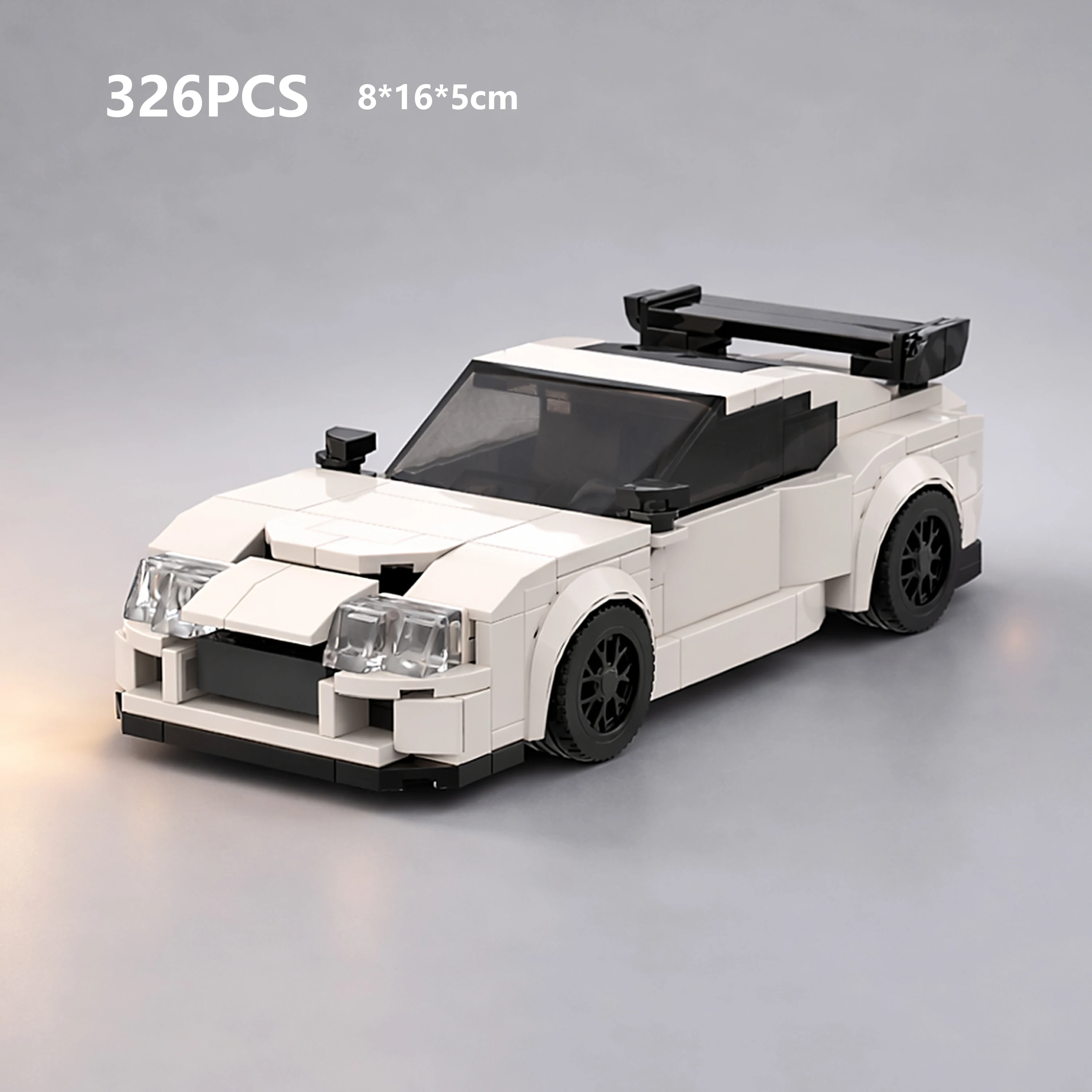 Конструктор MOC MK4 A90: Спортивный автомобиль, 263 детали, широкие кубики 8 Stud, модель для сборки и демонстрации, подарок
Конструктор MOC MK4 A90: Спортивный автомобиль, 263 детали, широкие кубики 8 Stud, модель для сборки и демонстрации, подарок
