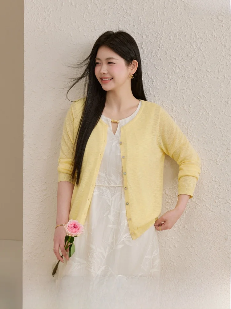 Soft Thin Knitted Sweater Simple Versatile Large Size Women's Fashion Summer New Arrival QLXQL1726HTU Long Sleeve round Neck
Soft Thin Knitted Sweater Simple Versatile Large Size Women's Fashion Summer New Arrival QLXQL1726HTU Long Sleeve round Neck