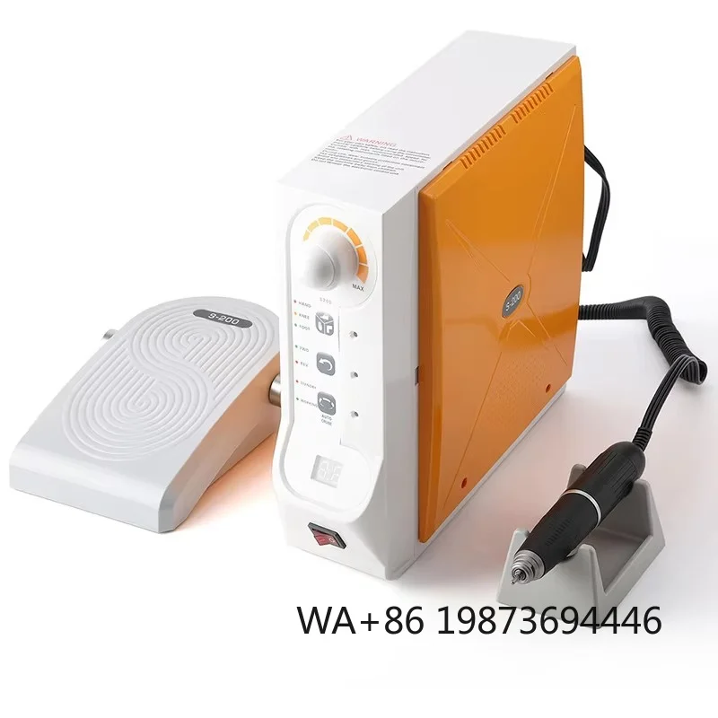 60000 RPM handheld grinding handpiece, miniature micromotor for dental technician polishing
60000 RPM handheld grinding handpiece, miniature micromotor for dental technician polishing