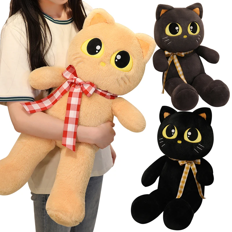 60-100cm Cartoon Big Eyes Cat Plush Doll Stuffed Soft Animal Cat Pillow Nice Birthday Valentine's Gift
60-100cm Cartoon Big Eyes Cat Plush Doll Stuffed Soft Animal Cat Pillow Nice Birthday Valentine's Gift