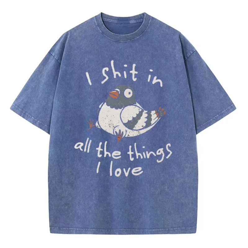 Cartoon Bird Print Pattern T Shirt Wash Women Summer Fashion Short Sleeve Fashion Cool Clothing Soft Loose T-Shirts Retro Versat
Cartoon Bird Print Pattern T Shirt Wash Women Summer Fashion Short Sleeve Fashion Cool Clothing Soft Loose T-Shirts Retro Versat
