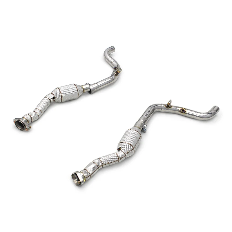 LXBY-OEM Stainless Steel Exhaust Pipes for Land Rover Range Rover Sport SVR 5.0 2009-2017 Downpipe With Heat Shield
LXBY-OEM Stainless Steel Exhaust Pipes for Land Rover Range Rover Sport SVR 5.0 2009-2017 Downpipe With Heat Shield