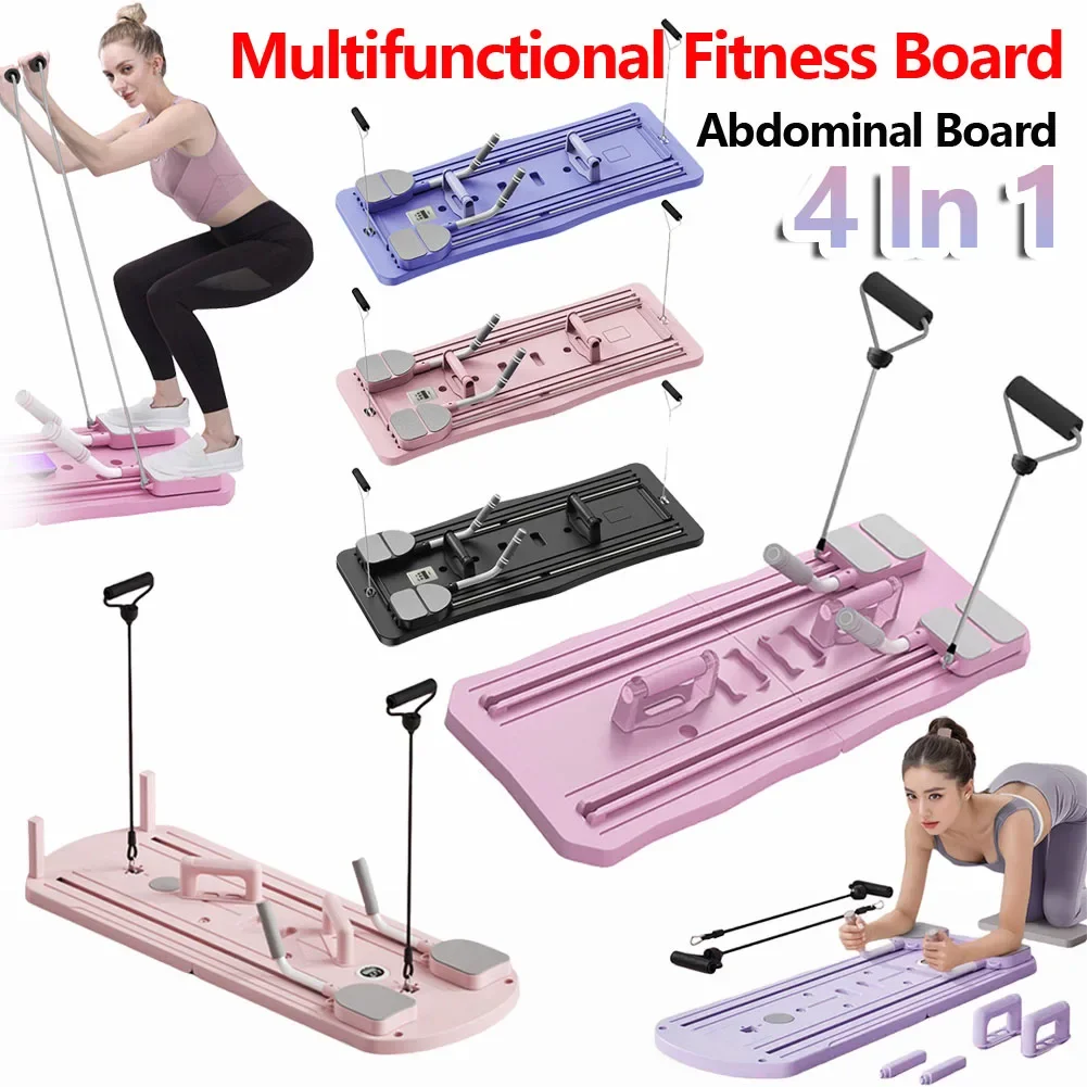 Abdominal Exercise Board Fitness Board Automatic Rebound Leg & Arm Toner Multifunctional Pilates Reformer Set Fitness Equipment
Abdominal Exercise Board Fitness Board Automatic Rebound Leg & Arm Toner Multifunctional Pilates Reformer Set Fitness Equipment