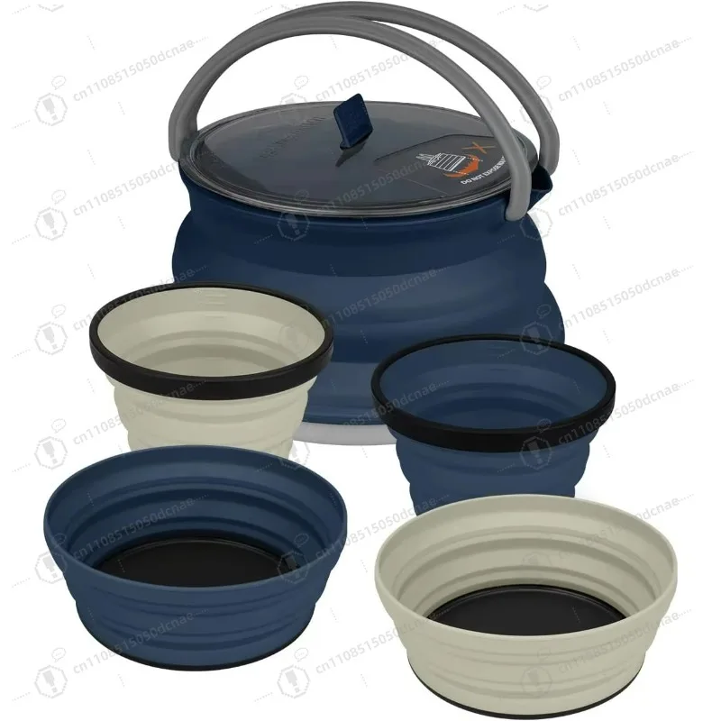 Ultra-light silicone folding camping cooker set, folding camping pot set, outdoor cooking, picnic, fishing, mountaineering
Ultra-light silicone folding camping cooker set, folding camping pot set, outdoor cooking, picnic, fishing, mountaineering