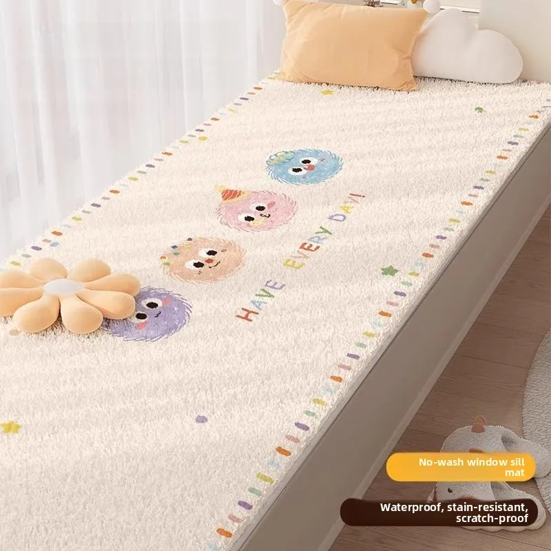 Thickened Cartoon Window Cushion All Seasons Velvet Imitation Carpet Tatami Style Bedroom Balcony Floor Mat Home Decor
Thickened Cartoon Window Cushion All Seasons Velvet Imitation Carpet Tatami Style Bedroom Balcony Floor Mat Home Decor