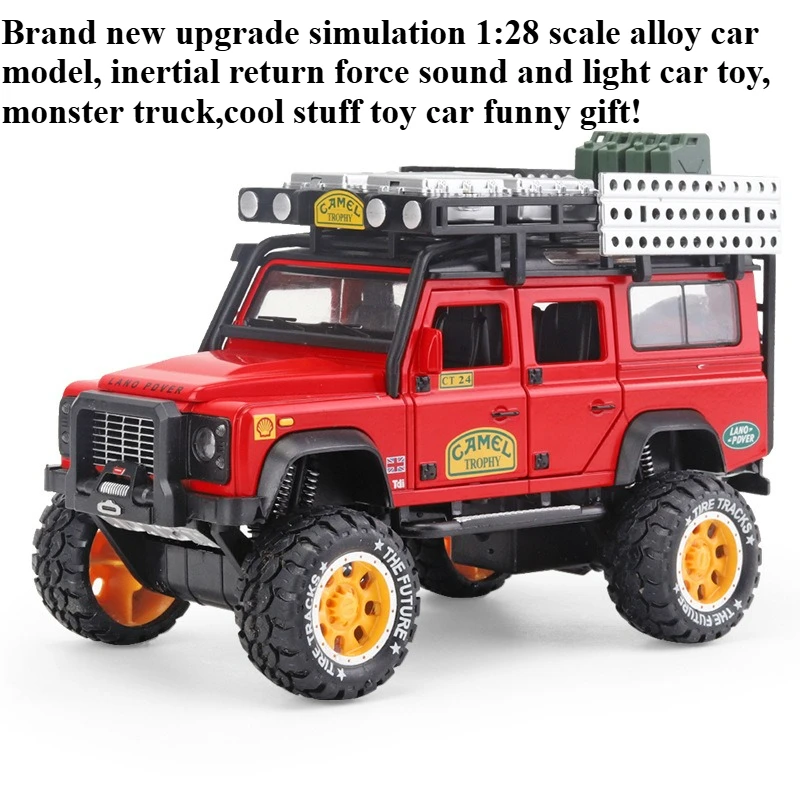Cool Stuff Toy Car Funny Gift-1:28 Scale Alloy Car Model,Kawaii Sound Light Car Toy,Monster Truck,Toys for Kids 2 To 4 Years Old
Cool Stuff Toy Car Funny Gift-1:28 Scale Alloy Car Model,Kawaii Sound Light Car Toy,Monster Truck,Toys for Kids 2 To 4 Years Old