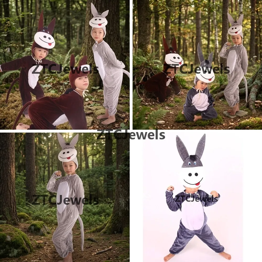 Brown Cartoon Animal Costume for Adults Kids Halloween Carnival Party Cosplay Stage Performance
Brown Cartoon Animal Costume for Adults Kids Halloween Carnival Party Cosplay Stage Performance