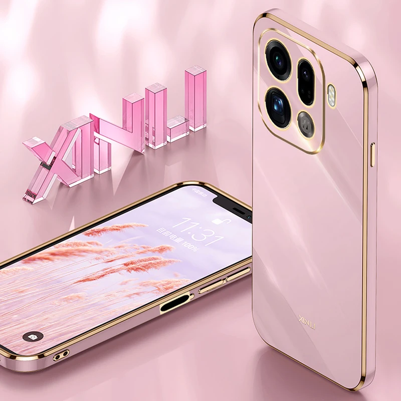 Square Shockproof Phone Case for OPPO Find X9 Pro X9S X9Pro 5G Soft Plating Lightweight Lens Protection Original Thin Back Cover
Square Shockproof Phone Case for OPPO Find X9 Pro X9S X9Pro 5G Soft Plating Lightweight Lens Protection Original Thin Back Cover