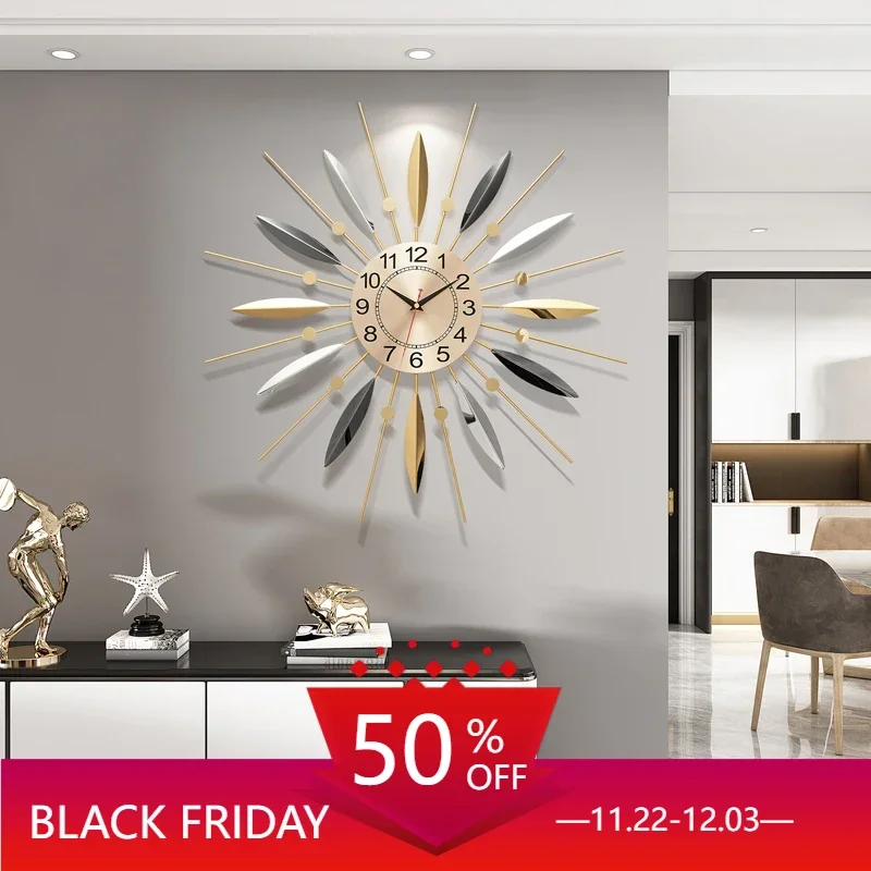 Decorative Large Wall Clock Modern Design Silent Electronic Kitchen Wall Clock Luxury Watches Orologio Da Parete Home Decor
Decorative Large Wall Clock Modern Design Silent Electronic Kitchen Wall Clock Luxury Watches Orologio Da Parete Home Decor