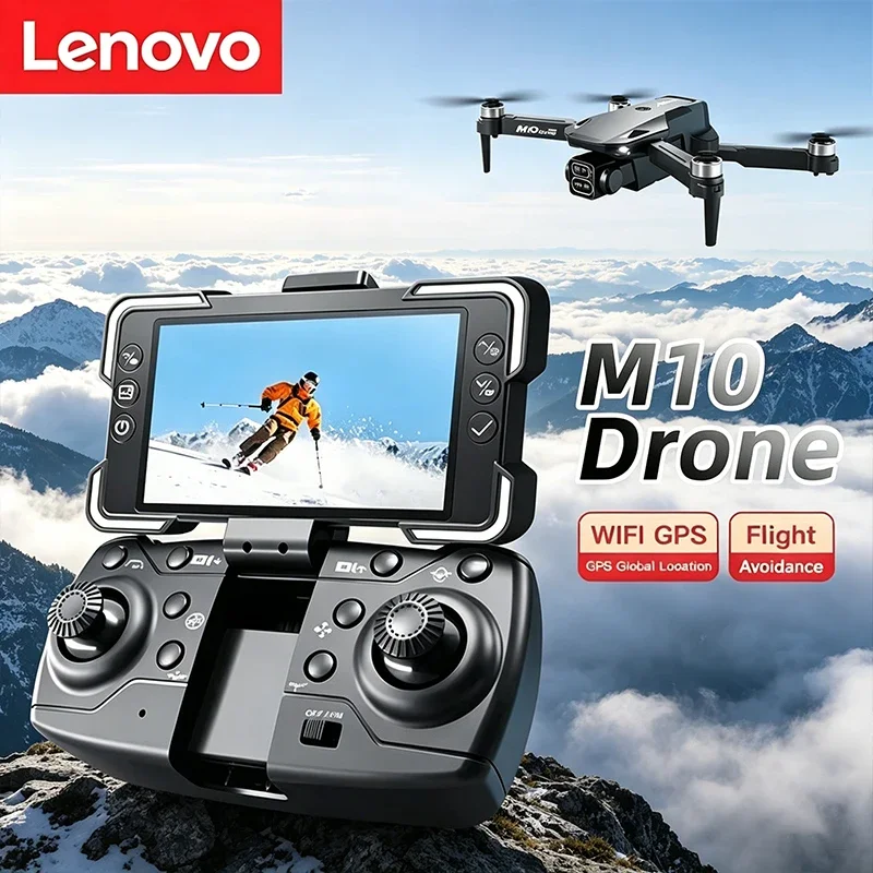 Lenovo M10 RC Drone Professional HD Dual Camera 4K 8K with Screen FPV WIFI Brushless Motor Obstacle Avoidance Quadcopter Toy
Lenovo M10 RC Drone Professional HD Dual Camera 4K 8K with Screen FPV WIFI Brushless Motor Obstacle Avoidance Quadcopter Toy