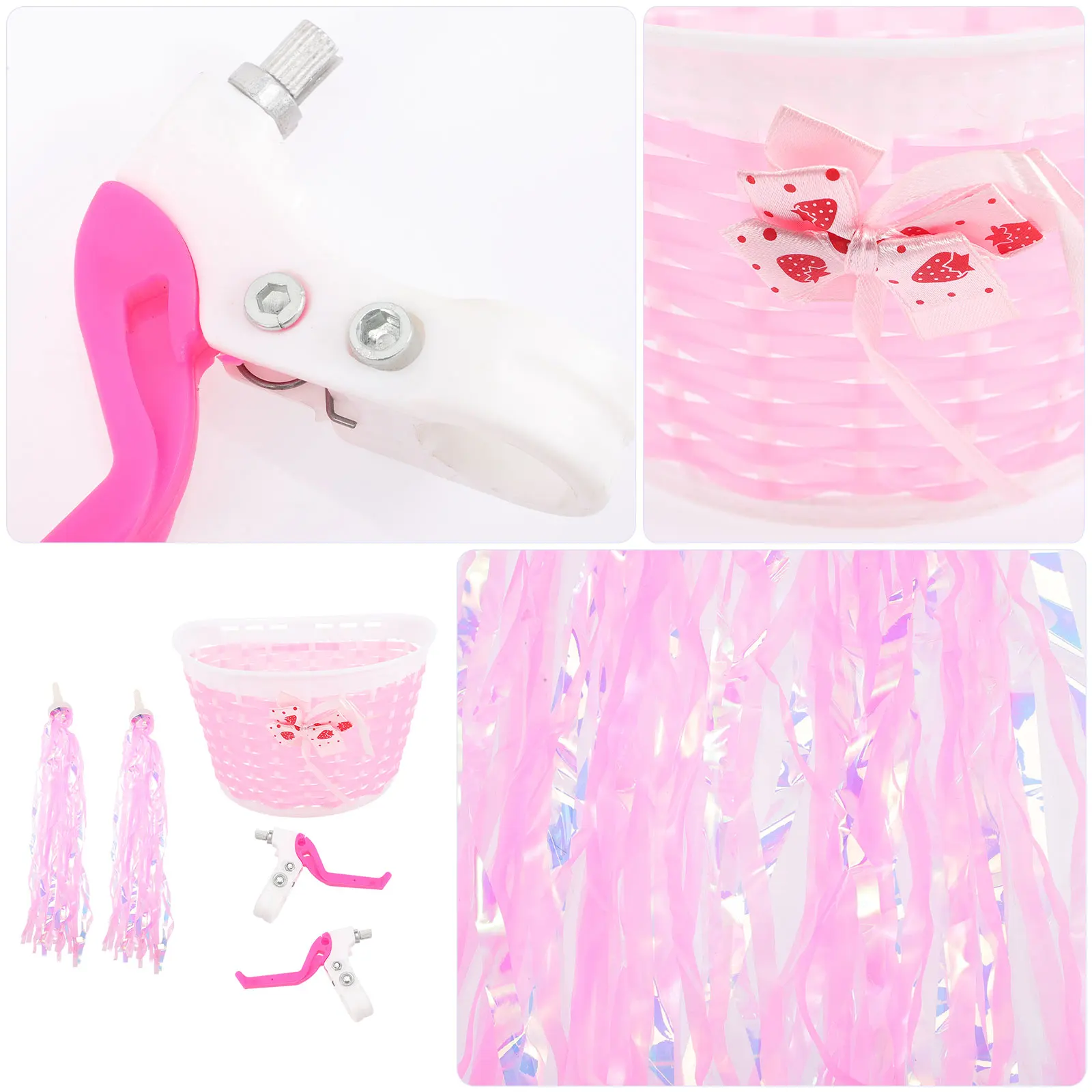 1Set Bike Streamers Decorative Kids Bike Basket Handlebar Grip Tassels for Children Bicycle Accessories Handlebar Streamers
1Set Bike Streamers Decorative Kids Bike Basket Handlebar Grip Tassels for Children Bicycle Accessories Handlebar Streamers