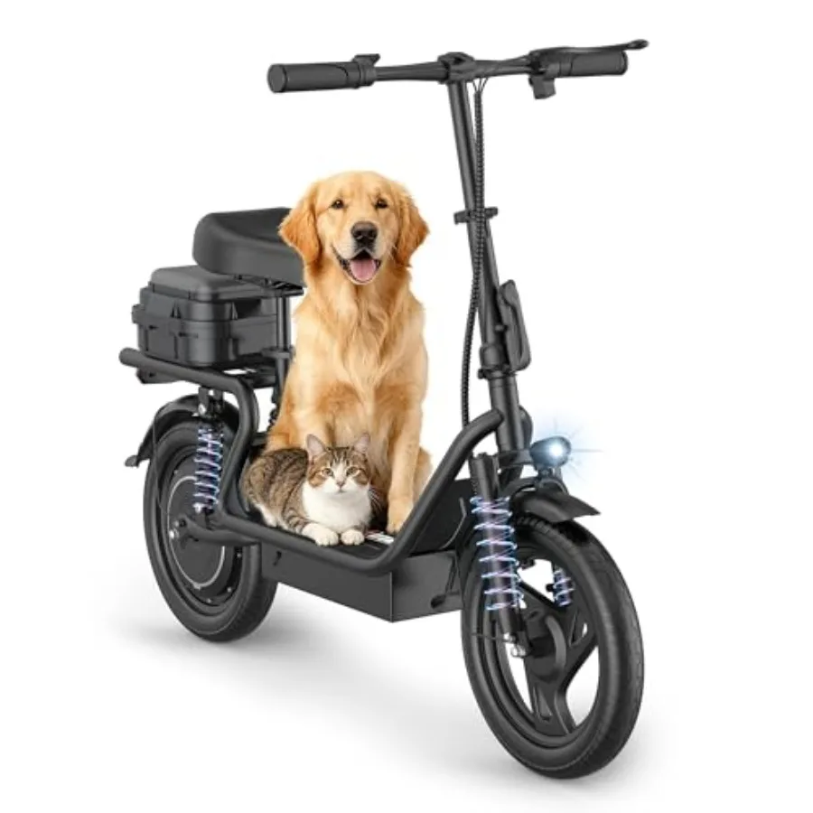 Electric Scooter for Adults: 10 Tires, 22mph, 500W Motor, 28 Miles Range, Folding E-Scooter with Dual Suspension, APP Control,
Electric Scooter for Adults: 10 Tires, 22mph, 500W Motor, 28 Miles Range, Folding E-Scooter with Dual Suspension, APP Control,