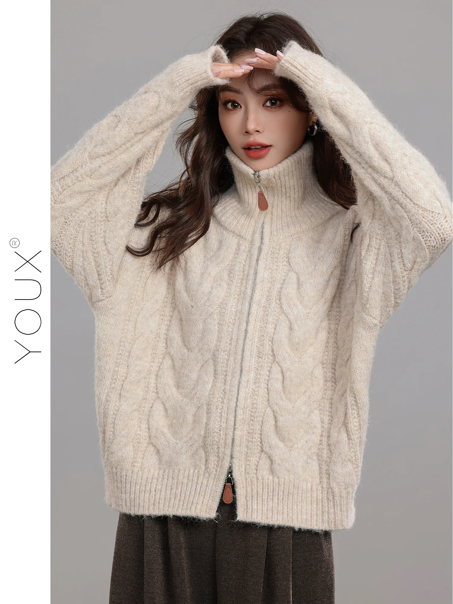Loose Women's Knitwear Cardigan Winter New Style Lazy Fashion Open Front Sweater Casual Commute Style Polyester Nylon Wool Blend
Loose Women's Knitwear Cardigan Winter New Style Lazy Fashion Open Front Sweater Casual Commute Style Polyester Nylon Wool Blend
