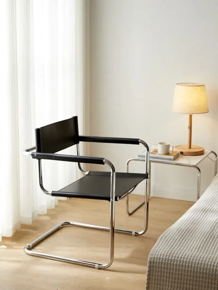 Chair Comfortable Office Light Luxury Medieval Dining Chair High end Stainless Steel Tube Chair Armchair
Chair Comfortable Office Light Luxury Medieval Dining Chair High end Stainless Steel Tube Chair Armchair