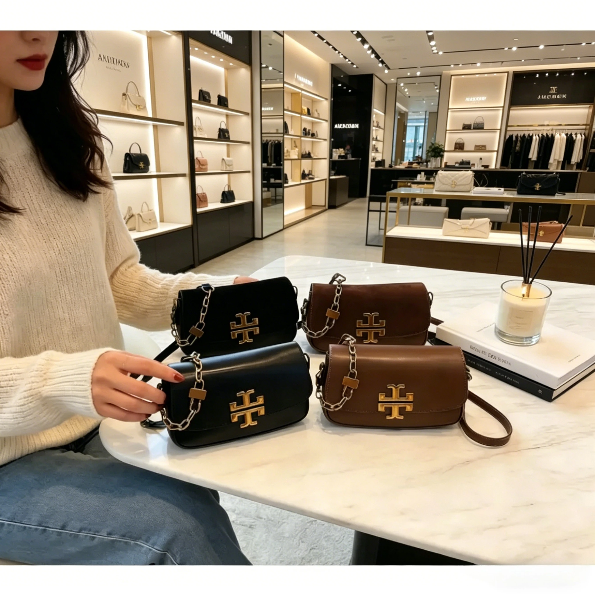 Minimalist Diaper Bag Women's Leather Crossbody Bag Luxury Vintage Tote Designer Large Capacity Elegant And Stylish
Minimalist Diaper Bag Women's Leather Crossbody Bag Luxury Vintage Tote Designer Large Capacity Elegant And Stylish