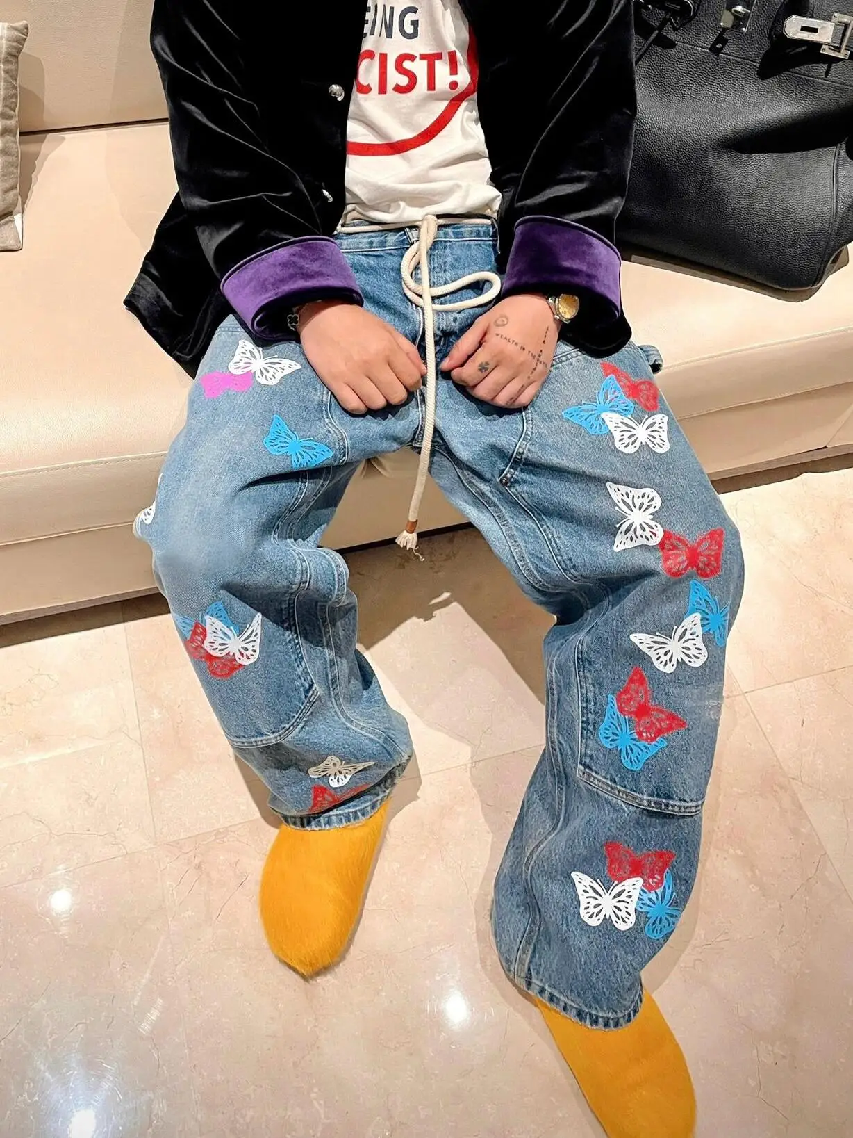 Retro American Waed Print Work Trousers Long Straight Leg Jeans Youthful Wear Resistant Stone Waed
Retro American Waed Print Work Trousers Long Straight Leg Jeans Youthful Wear Resistant Stone Waed