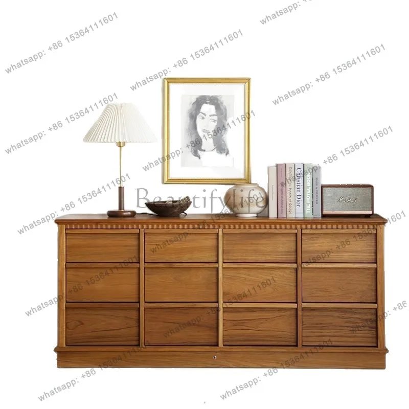 Full log bedroom storage storage cabinet Bedroom bedside, retro multi-chest
Full log bedroom storage storage cabinet Bedroom bedside, retro multi-chest