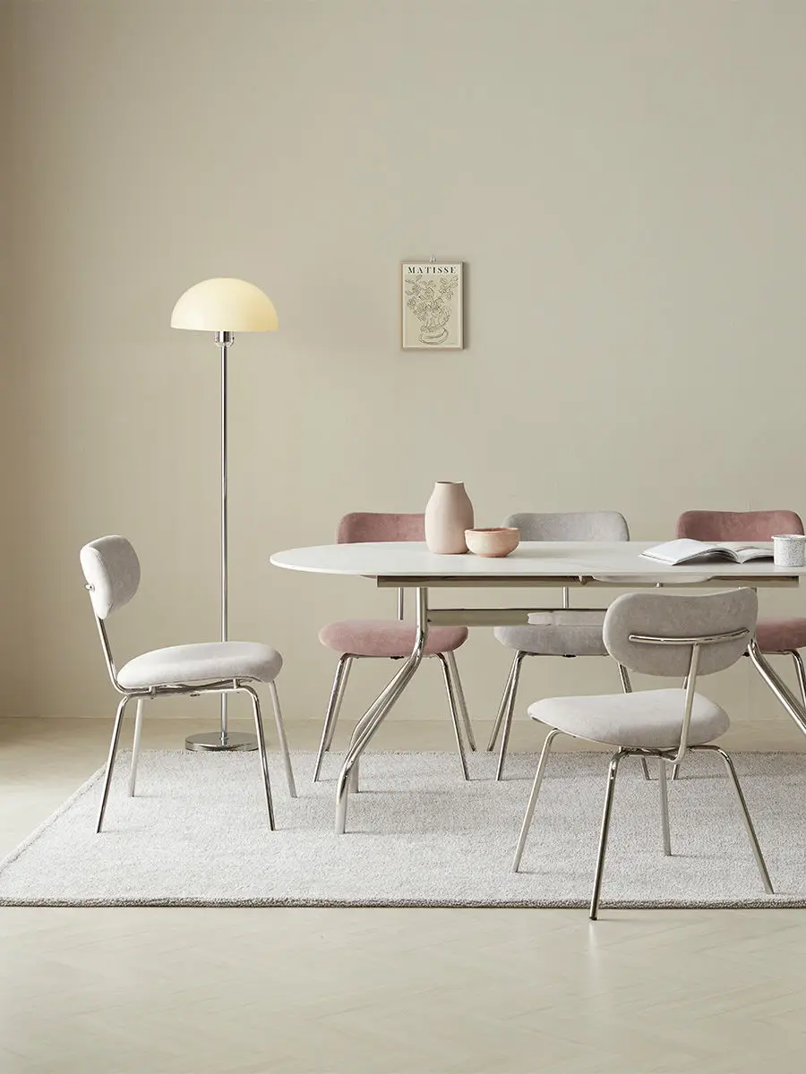 Italian Light Luxury Designer Dining Chair Home Nordic Cloth Chair Modern Simple Chair Back Restaurant Network Red
Italian Light Luxury Designer Dining Chair Home Nordic Cloth Chair Modern Simple Chair Back Restaurant Network Red
