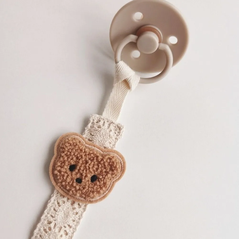 Cartoon Cute Bear Pacifier Chain Portable Plastic Fabric Rope Dummy Nipple Clip Soother Accessory Hanging
Cartoon Cute Bear Pacifier Chain Portable Plastic Fabric Rope Dummy Nipple Clip Soother Accessory Hanging