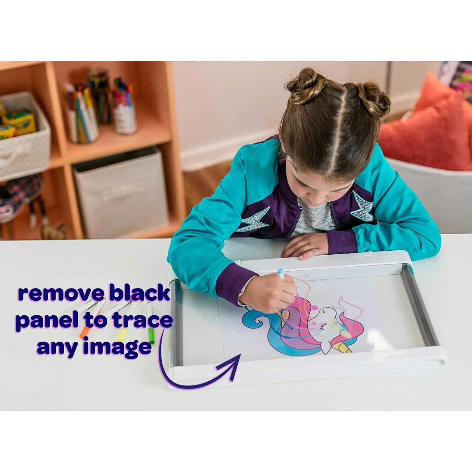 Доска Crayola Ultimate Light - белая, доска для отслеживания и рисования для детей, школьные принадлежности, детская игрушка с подсветкой, возраст 6+
Доска Crayola Ultimate Light - белая, доска для отслеживания и рисования для детей, школьные принадлежности, детская игрушка с подсветкой, возраст 6+