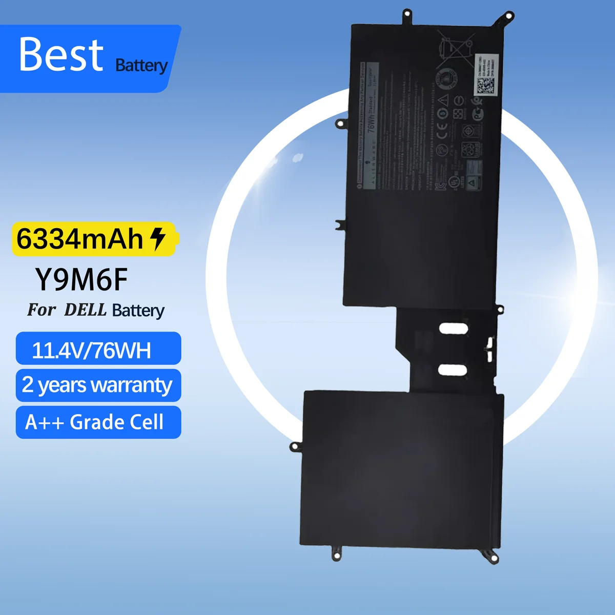 Y9M6F 08K84Y Аккумулятор для ноутбука DELL Alienware M15 M17 R2 P41E P87F ALW15M C7XD9 R4958W P41E001 P87F001
Y9M6F 08K84Y Аккумулятор для ноутбука DELL Alienware M15 M17 R2 P41E P87F ALW15M C7XD9 R4958W P41E001 P87F001