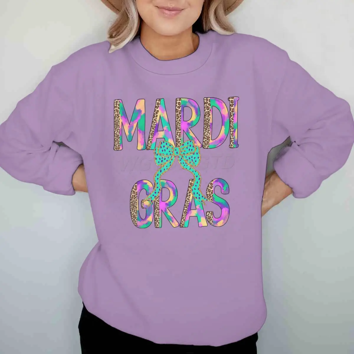 Coquette Bow Mardi Gras Women's Sweatshirts Glitter Mardi Gras Sweatshirt Jumper Carnival Happy Outfit for Female Girl
Coquette Bow Mardi Gras Women's Sweatshirts Glitter Mardi Gras Sweatshirt Jumper Carnival Happy Outfit for Female Girl
