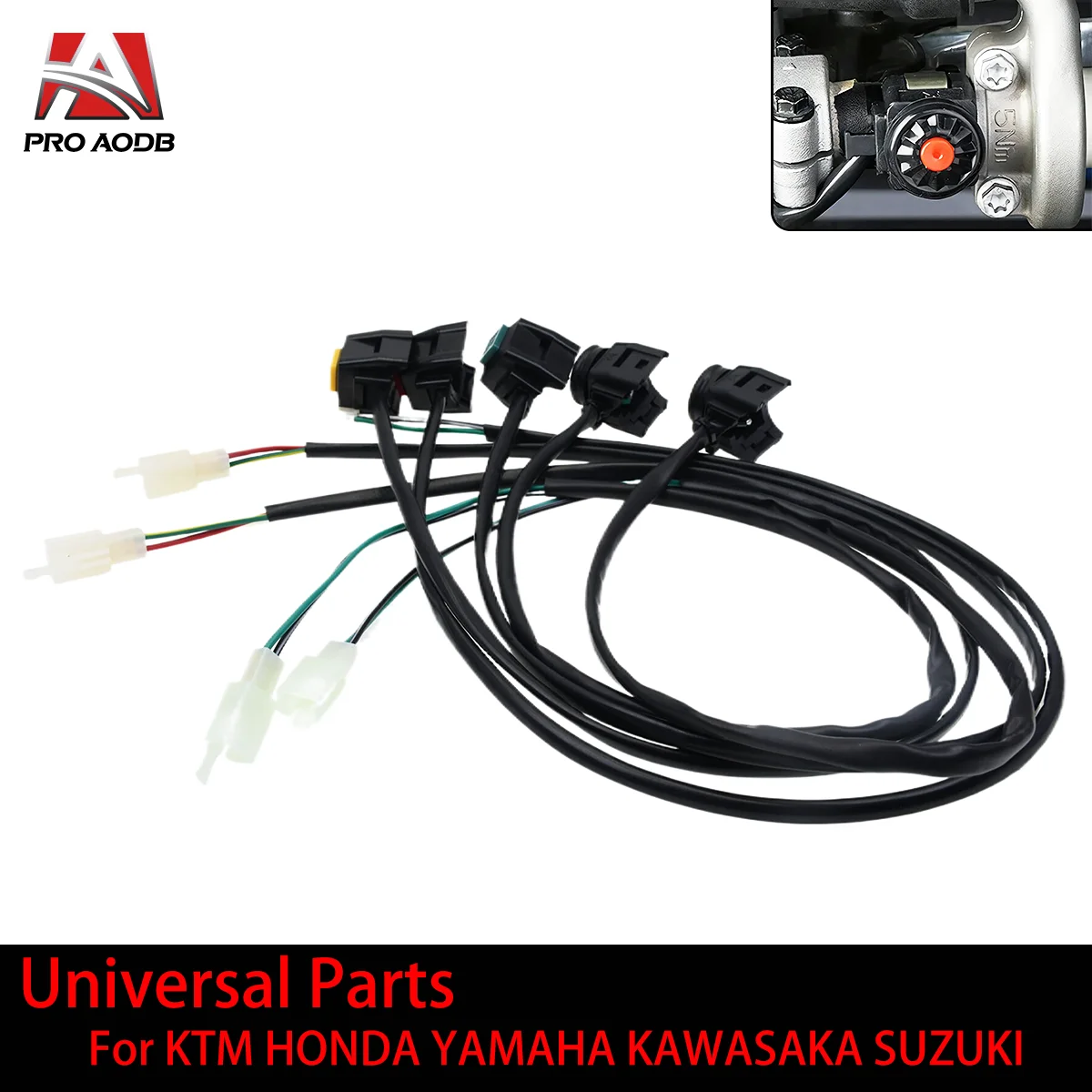 Universal Parts Square Button Switch ON/OFF Engine Starter Switch Handlebar Ignition For KTM Yamaha Honda Kawasaki EXC SXF XCF
Universal Parts Square Button Switch ON/OFF Engine Starter Switch Handlebar Ignition For KTM Yamaha Honda Kawasaki EXC SXF XCF