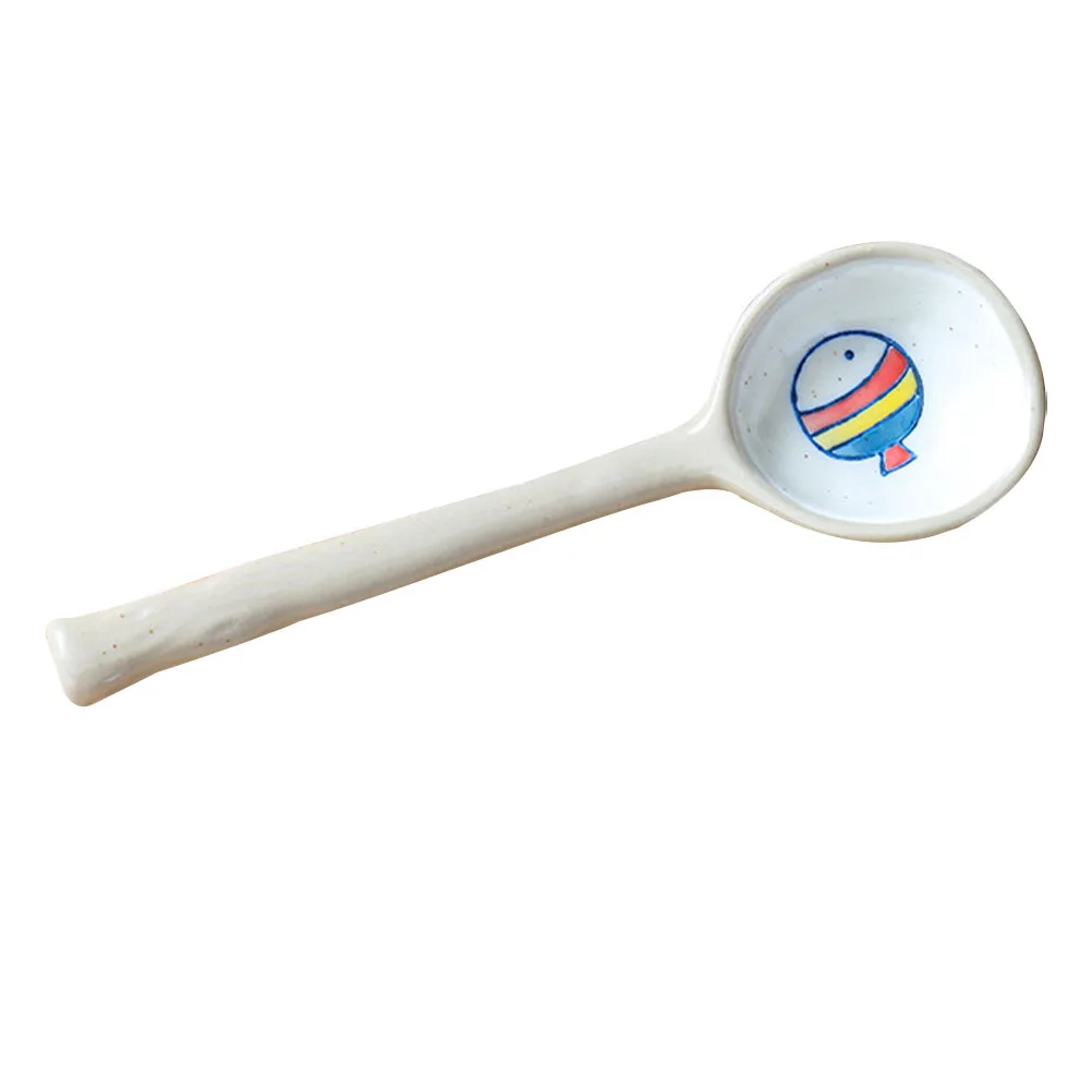 Ceramic Kids Eating Spoon Exquisite Dessert Soup Spoon Lightweight Portable Hand-Painted Cartoon Design for Home Kitchen Use
Ceramic Kids Eating Spoon Exquisite Dessert Soup Spoon Lightweight Portable Hand-Painted Cartoon Design for Home Kitchen Use