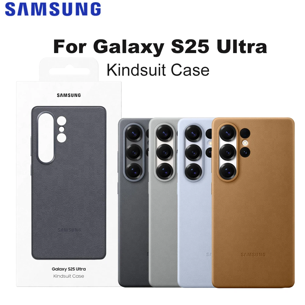 Оригинальный чехол для Samsung Galaxy S25 Ultra Kindsuit S25Ultra, кожаный защитный чехол EF-VS938
Оригинальный чехол для Samsung Galaxy S25 Ultra Kindsuit S25Ultra, кожаный защитный чехол EF-VS938