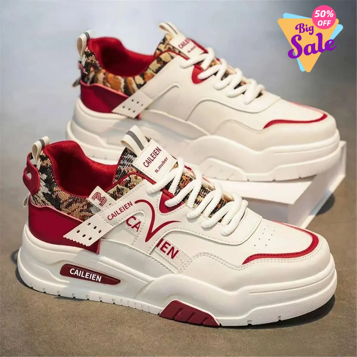 Повседневные кожаные кроссовки, новые мужские кеды для скейтбординга, обувь для активного отдыха, туфли для хайкинга и тенниса, роскошная обувь на платформе
Повседневные кожаные кроссовки, новые мужские кеды для скейтбординга, обувь для активного отдыха, туфли для хайкинга и тенниса, роскошная обувь на платформе