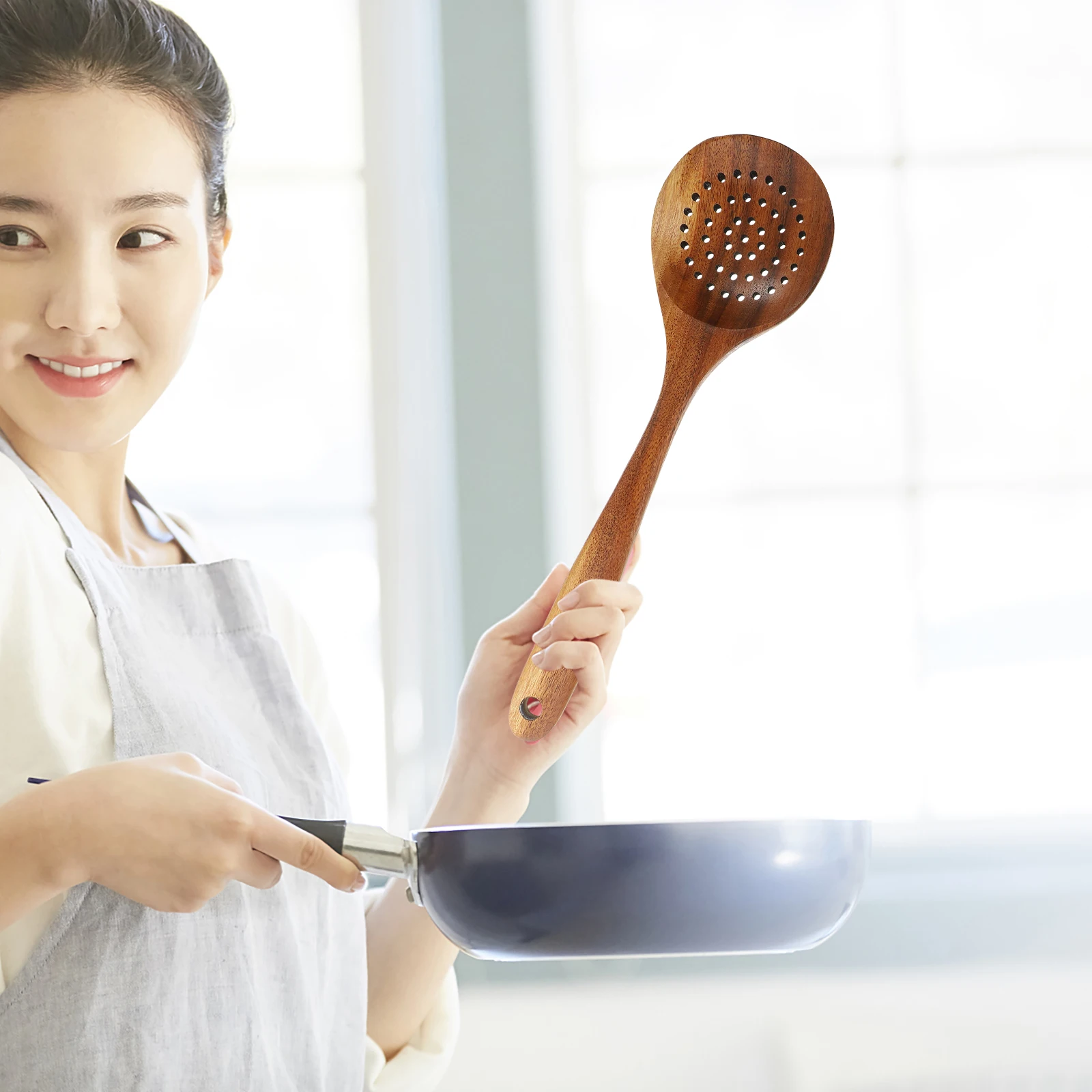 1 Set Natural Wood Kitchen Utensils Set Sturdy Non-Stick Pan Tools Long Handle Spoon Shovel Colander Cooking Wok Utensil
1 Set Natural Wood Kitchen Utensils Set Sturdy Non-Stick Pan Tools Long Handle Spoon Shovel Colander Cooking Wok Utensil