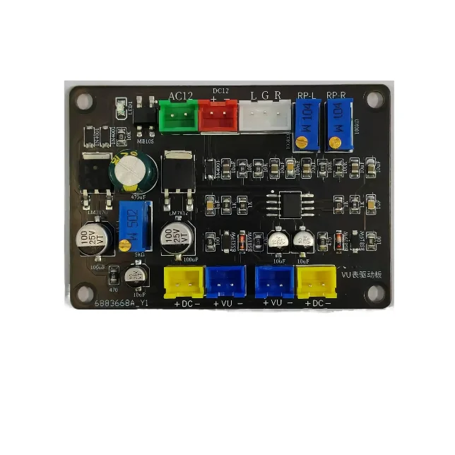 VU Level Meter Preamplifier Driver Board Dedicated For Preamp Small Signal Sensitivity Backlight Brightness Adjustable
VU Level Meter Preamplifier Driver Board Dedicated For Preamp Small Signal Sensitivity Backlight Brightness Adjustable
