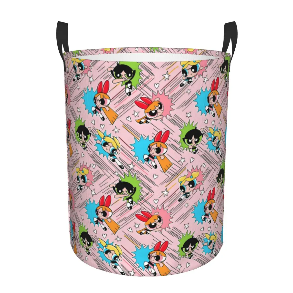 Poweres Anime Puffes Anime Laundry Basket Collapsible Large Capacity Clothes Storage Bin Buttercup Blossom Bunny Girls Hamper
Poweres Anime Puffes Anime Laundry Basket Collapsible Large Capacity Clothes Storage Bin Buttercup Blossom Bunny Girls Hamper