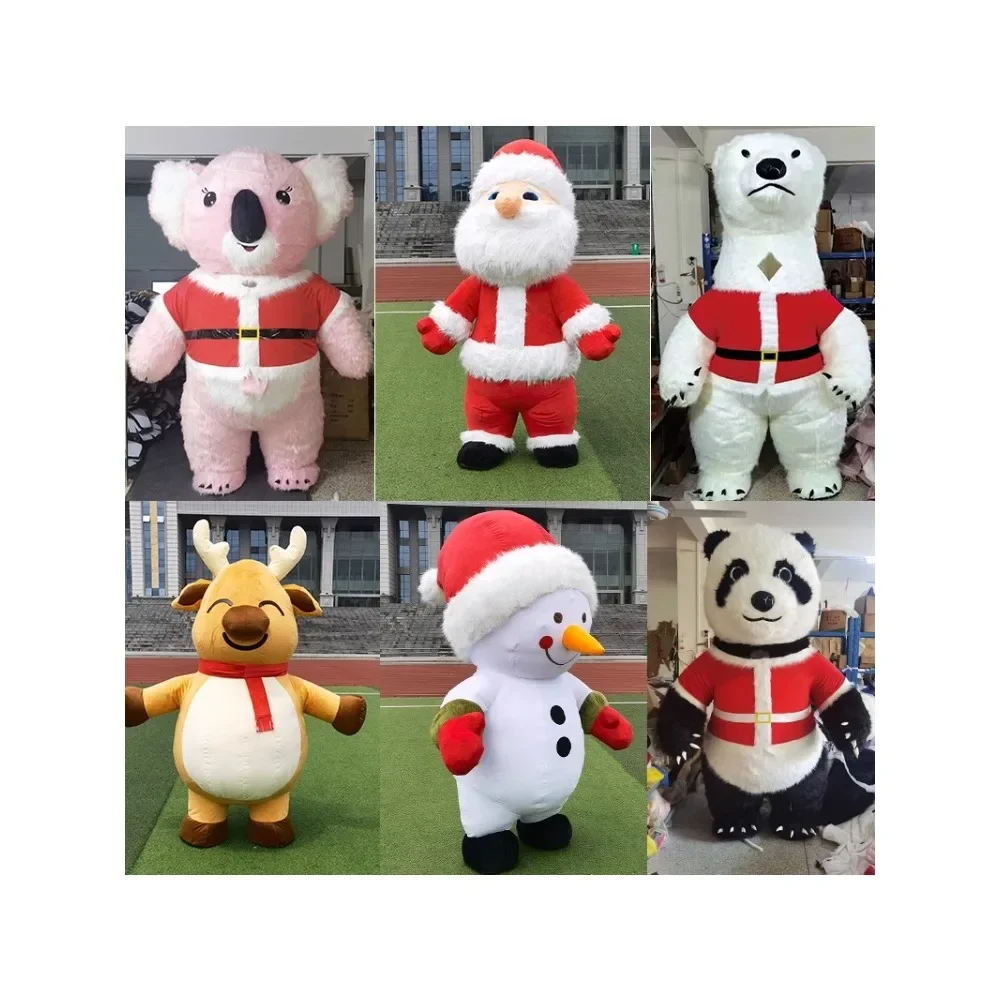 Inflatable Christmas Polar Bear Giant Panda Cartoon Doll Costume Performance Costume Christmas Deer No Battery
Inflatable Christmas Polar Bear Giant Panda Cartoon Doll Costume Performance Costume Christmas Deer No Battery