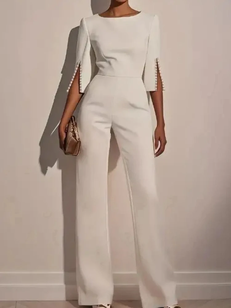 Модный хит продаж: Весенне-летний однотонный комбинезон с высокой талией и декором из бисера для женщин, элегантный длинный комбинезон
Модный хит продаж: Весенне-летний однотонный комбинезон с высокой талией и декором из бисера для женщин, элегантный длинный комбинезон