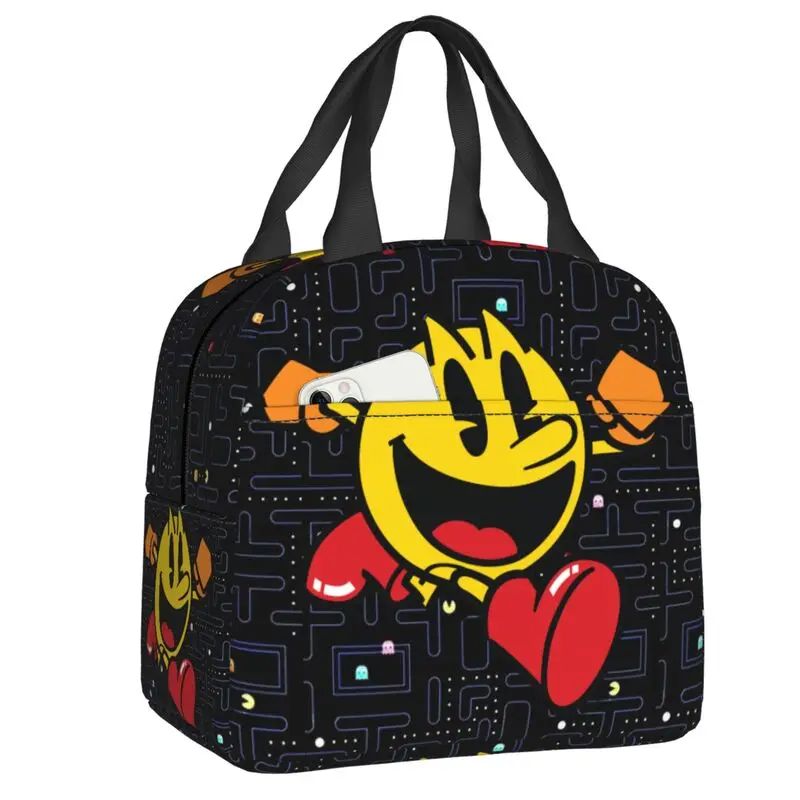 Custom Game P-Pac-M-Man Insulated Lunch Bags for Outdoor Picnic Waterproof Cooler Thermal Bento Box Women Kids
Custom Game P-Pac-M-Man Insulated Lunch Bags for Outdoor Picnic Waterproof Cooler Thermal Bento Box Women Kids