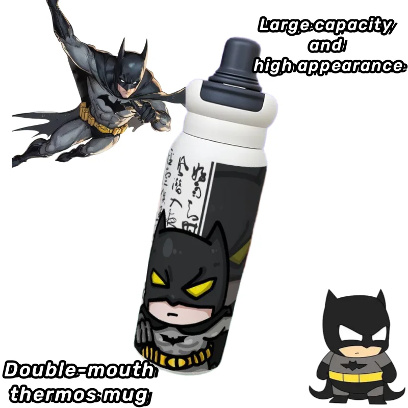 New Beast Kingdom Batman Movie Peripherals Cartoon Q Version Printing Student Large Capacity Portable Thermos Mug Birthday Gift
New Beast Kingdom Batman Movie Peripherals Cartoon Q Version Printing Student Large Capacity Portable Thermos Mug Birthday Gift