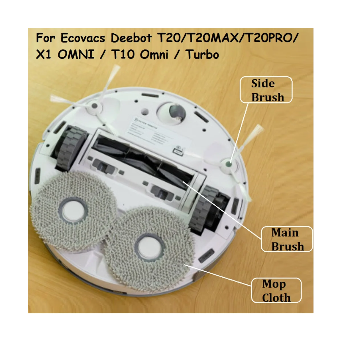 22 шт., основная боковая щетка для пылесоса Deebot T20/T20MAX/T20PRO/X1 OMNI/T10 Omni/Turbo
22 шт., основная боковая щетка для пылесоса Deebot T20/T20MAX/T20PRO/X1 OMNI/T10 Omni/Turbo